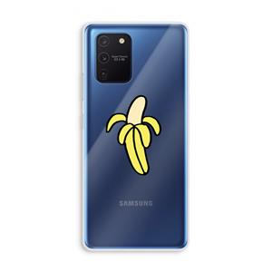 CaseCompany Banana: Samsung Galaxy Note 10 Lite Transparant Hoesje