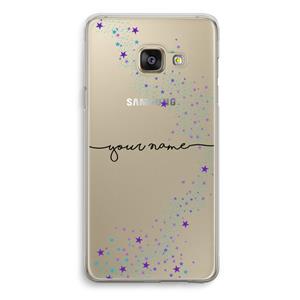 CaseCompany Sterren: Samsung Galaxy A3 (2016) Transparant Hoesje