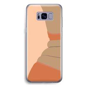 CaseCompany Bikini: Samsung Galaxy S8 Plus Transparant Hoesje