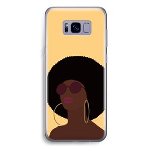 CaseCompany Golden hour: Samsung Galaxy S8 Plus Transparant Hoesje
