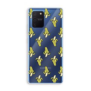 CaseCompany Bananas: Samsung Galaxy Note 10 Lite Transparant Hoesje