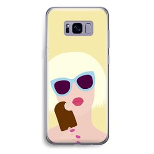 CaseCompany Ice cream: Samsung Galaxy S8 Plus Transparant Hoesje