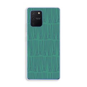 CaseCompany Swirls: Samsung Galaxy Note 10 Lite Transparant Hoesje