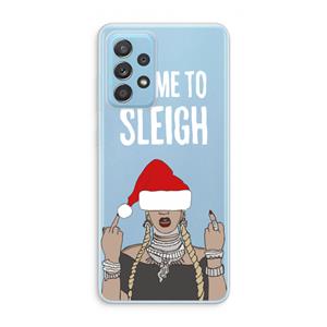 CaseCompany Came To Sleigh: Samsung Galaxy A73 Transparant Hoesje