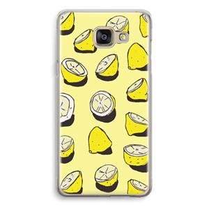 CaseCompany When Life Gives You Lemons...: Samsung Galaxy A5 (2016) Transparant Hoesje