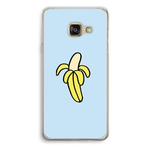 CaseCompany Banana: Samsung Galaxy A3 (2016) Transparant Hoesje