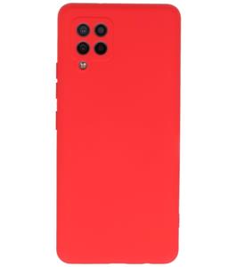 Softcase hoes - Samsung Galaxy A42 - Rood