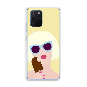 CaseCompany Ice cream: Samsung Galaxy Note 10 Lite Transparant Hoesje