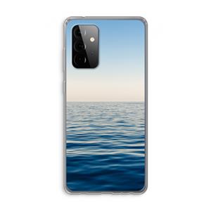 CaseCompany Water horizon: Samsung Galaxy A72 Transparant Hoesje
