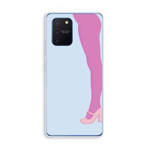 CaseCompany Pink panty: Samsung Galaxy Note 10 Lite Transparant Hoesje