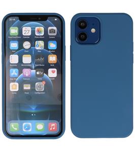 Lunso Softcase hoes - iPhone 12 Mini - Blauw