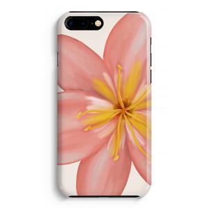 CaseCompany Pink Ellila Flower: iPhone 8 Plus Volledig Geprint Hoesje