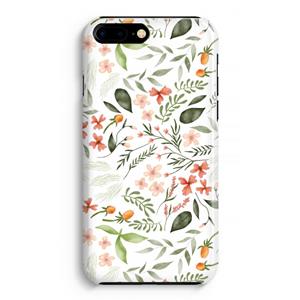 CaseCompany Sweet little flowers: iPhone 8 Plus Volledig Geprint Hoesje
