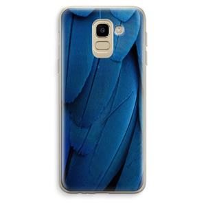 CaseCompany Pauw: Samsung Galaxy J6 (2018) Transparant Hoesje