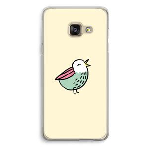 CaseCompany Birdy: Samsung Galaxy A3 (2016) Transparant Hoesje