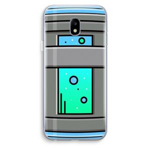 CaseCompany Chug Bottle: Samsung Galaxy J3 (2017) Transparant Hoesje