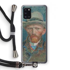 CaseCompany Van Gogh: Samsung Galaxy A31 Transparant Hoesje met koord