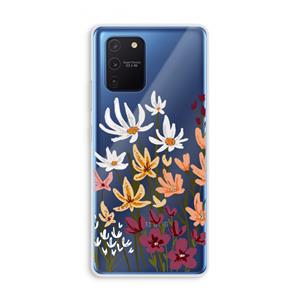 CaseCompany Painted wildflowers: Samsung Galaxy Note 10 Lite Transparant Hoesje