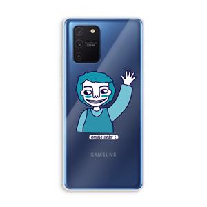 CaseCompany Zwaai: Samsung Galaxy Note 10 Lite Transparant Hoesje