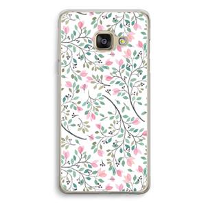 CaseCompany Sierlijke bloemen: Samsung Galaxy A3 (2016) Transparant Hoesje