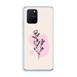 CaseCompany Roses are red: Samsung Galaxy Note 10 Lite Transparant Hoesje