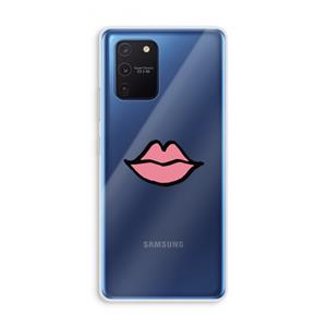 CaseCompany Kusje: Samsung Galaxy Note 10 Lite Transparant Hoesje
