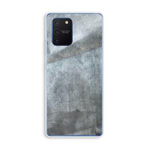 CaseCompany Grey Stone: Samsung Galaxy Note 10 Lite Transparant Hoesje