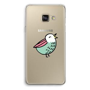 CaseCompany Birdy: Samsung Galaxy A3 (2016) Transparant Hoesje