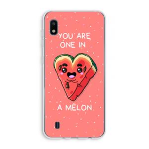CaseCompany One In A Melon: Samsung Galaxy A10 Transparant Hoesje