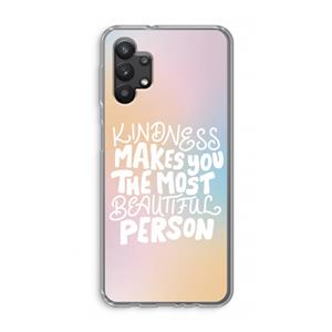 CaseCompany The prettiest: Samsung Galaxy A32 5G Transparant Hoesje