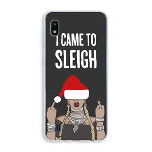 CaseCompany Came To Sleigh: Samsung Galaxy A10 Transparant Hoesje