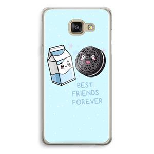 CaseCompany Best Friend Forever: Samsung Galaxy A5 (2016) Transparant Hoesje