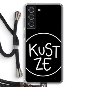 CaseCompany KUST ZE: Samsung Galaxy S21 FE Transparant Hoesje met koord