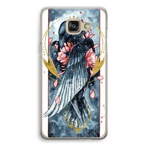 CaseCompany Golden Raven: Samsung Galaxy A5 (2016) Transparant Hoesje