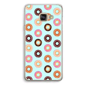 CaseCompany Donuts: Samsung Galaxy A3 (2016) Transparant Hoesje