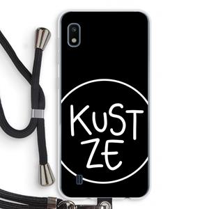 CaseCompany KUST ZE: Samsung Galaxy A10 Transparant Hoesje met koord