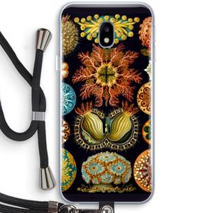 CaseCompany Haeckel Ascidiae: Samsung Galaxy J3 (2017) Transparant Hoesje met koord