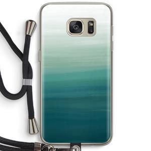 CaseCompany Ocean: Samsung Galaxy S7 Transparant Hoesje met koord