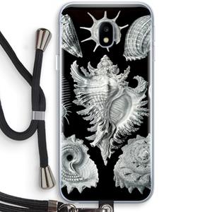 CaseCompany Haeckel Prosobranchia: Samsung Galaxy J3 (2017) Transparant Hoesje met koord