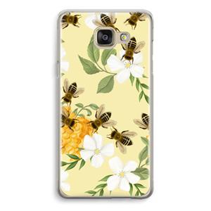 CaseCompany No flowers without bees: Samsung Galaxy A5 (2016) Transparant Hoesje