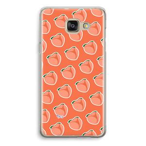 CaseCompany Just peachy: Samsung Galaxy A5 (2016) Transparant Hoesje