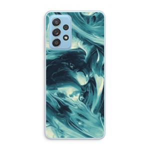 CaseCompany Dreaming About Whales: Samsung Galaxy A73 Transparant Hoesje