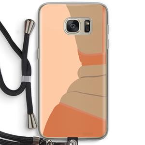 CaseCompany Bikini: Samsung Galaxy S7 Transparant Hoesje met koord