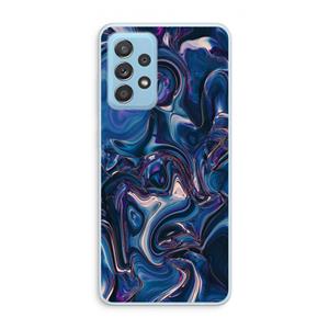 CaseCompany Mirrored Mirage: Samsung Galaxy A73 Transparant Hoesje