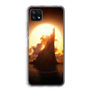 CaseCompany Children of the Sun: Samsung Galaxy A22 5G Transparant Hoesje