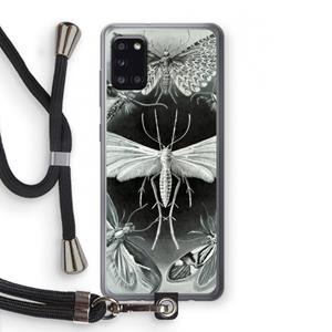 CaseCompany Haeckel Tineida: Samsung Galaxy A31 Transparant Hoesje met koord