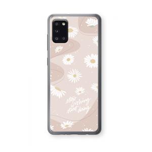 CaseCompany Daydreaming becomes reality: Samsung Galaxy A31 Transparant Hoesje