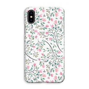 CaseCompany Sierlijke bloemen: iPhone XS Max Volledig Geprint Hoesje