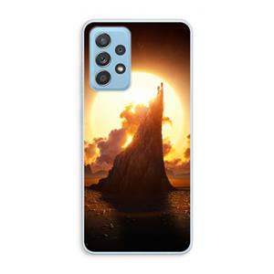 CaseCompany Children of the Sun: Samsung Galaxy A73 Transparant Hoesje