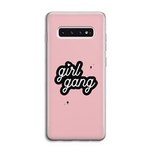 CaseCompany Girl Gang: Samsung Galaxy S10 4G Transparant Hoesje